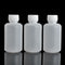 50Pcs 60ml 2oz PE Plastic Empty Small Mouth Graduated Lab Chemical Container Reagent Bottle Sample Sealing Liquid Medicine Bottles...