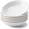 6 Pack Dip Bowls, 3 OZ Ceramic Soy Sauce Dish, White Dipping Sauce Bowls Small Dishes Serving for Tomato Sauce, Soy, BBQ Party Supplies...