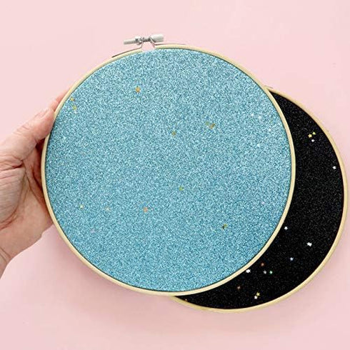 Wall Hanging Brooch Jewelry Storage Display Stand Enamel Pin Display Holder Earrings Necklace Glitter Pin Display Board with stars, Pin Collection...