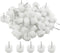 100PCS 13MM Nail-on Furniture Glide with Box Small Round Chair Glides Furniture Sliders for Hardwood...