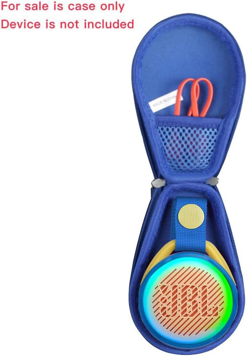 Hermitshell Hard Travel Case for JBL JR POP - Waterproof Portable Bluetooths Speaker (Blue)...