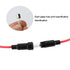 FULARR 150Pcs Professional Car Fast-Blow Glass Tube Fuse Kit: 130Pcs Quick Blow + 20 Fuse Seats, Transparent Plastic Box...