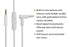 Solo 2 3 HD Replacement Headphone Audio Cable, Compatible with Beats by Dr. Dre Headphones Beats Solo Studio Detox Detox Pro Headphones 3.5mm Male...