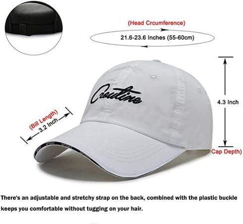 Croogo Quick Dry Sports Hat UPF 50+ Baseball Cap Embroidered Lightweight Outdoor UV Protection Sun Hats for Men Women...