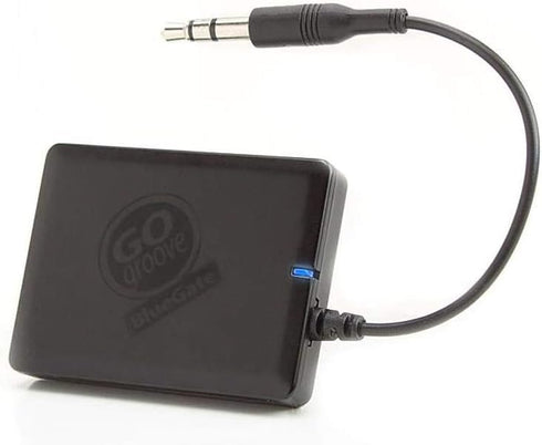 GOgroove BlueGATE Portable Bluetooth Receiver 3.5mm AUX Wireless Audio Adapter with 14 Hour Music Streaming for Wired Stereo Speaker Sound Systems...
