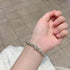 Sterling Silver Bangle Bracelets for Women, Mother's Day Gift 925 silver Cuff Bracelet Adjustable Jewelry Fashion Simple Open Bangles Cuff Jewelry...