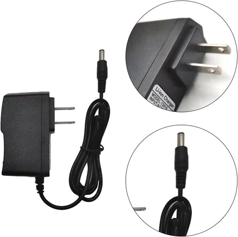 4.2V 2A Power Supply Adapter AC to DC 5.5mmx2.5mm 3.5mmx1.35mm Wall Charger Replacement 4ft Power Cord Input 100-240V 50-60Hz Output 9 Volt 1.5 Am...