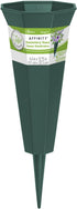 FloraCraft Affinity Plastic Cemetery Vase with Permanent Spike 4.4 inch x 12.75 inch Green...