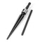 Handheld T Shape Tapered Hex Reamer Bridge Pin Hole Carbon Steel, Handle Drilling Tool for Taper Holes on Top of Planks, Chamfering, Screw Sinking...