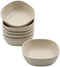 6PCS 4.5 OZ Small Dessert Bowls, 3.7 x 3.7 x 1.2 In Stacked Pinch Bowls, Wheat Straw Mini Prep Bowls, Unbreakable Dipping Saucers for Side Dishes,...