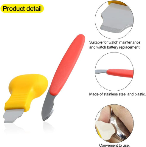 YXQ Watch Case Opener Back Cover Remover, Repair Tool for Battery Change Case Opener Pry...