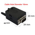 Connector DB9 RS232 D-SUB Male Adapter to Screw Connector 9 Pin Port to Terminal Connector Signal Module with Case (Male Connector DB9)...