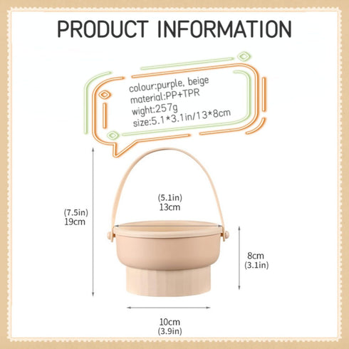 Silicone Makeup Brush Cleaner, Round Brush Cleaner Mat, Portable and Lightweight Washing Tool, Make Up Brush Clean Pad, Cleanser Tool for Storage ...