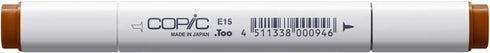 Copic Marker with Replaceable Nib, E15-Copic, Dark Suntan...