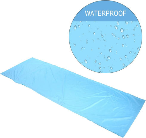 Outdoor Portable Envelope Slee Bag Liner Thermal Carry Cam Hiking Sheet Sack(Blue)...