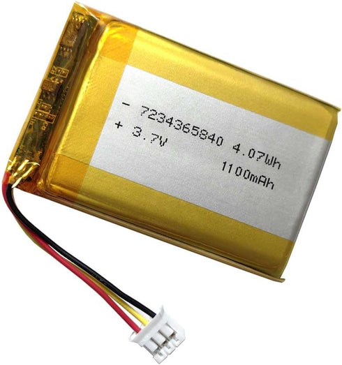 AOLIKES 1100mAh 3.7V Rechargeable Lipo Battery Replacement for Logitech G Astro A30, Astro Gaming A50, Astro Gaming A20 Wireless Headset...