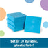 Learning Resources Plastic Base Ten Flats, 10 Piece...