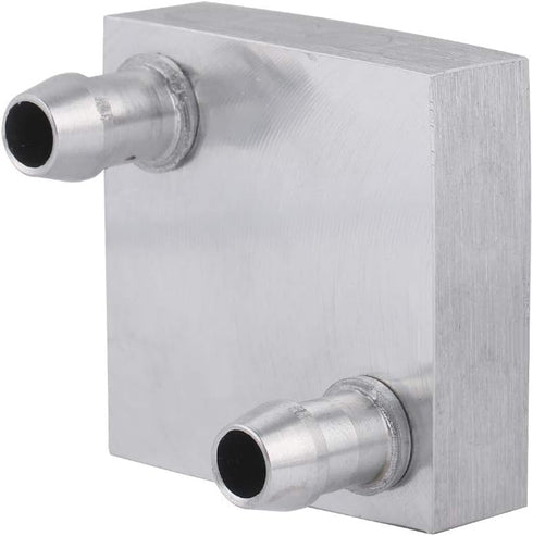 Wendry Computer Water Cooling Head, 40x40mm Water Cooling Aluminum Block for CPU Radiator Liquid Water Heatsink Cooler Internal Fin Thickness Only...
