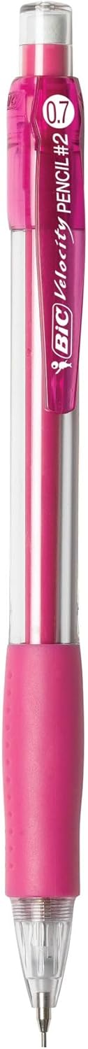 BIC Velocity Original Mechanical Pencil, Medium Point (0.7mm), 4-Count (Pack of 6)...