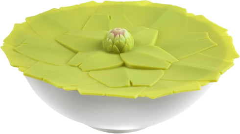 Charles Viancin - Artichoke Silicone Lid for Food Storage and Cooking - 11''/28cm - Airtight Seal on Any Smooth Rim Surface - BPA-Free - Oven, Mic...
