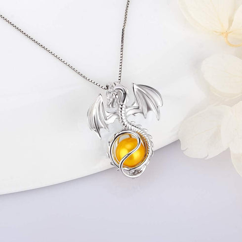 Dragon Cage Pendants for Pearl Jewelry Making Sterling Silver, Design Pearl Cage Pendants for Women...
