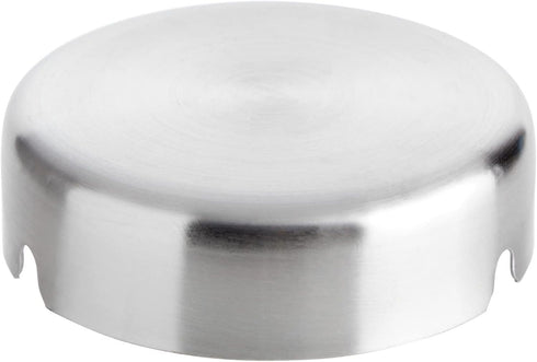 Juvale 5 Pack Stainless Steel Ashtrays for Cigarettes, Outdoor, and Indoor - Round Patio Ashtray - 3 Slots Each (4 x 4 x 1.2 In Ash Trays)...