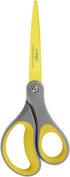 LIVINGO 8" 2 Pack Scissors, Titanium Coated Sharp Stainless Steel Non-stick Scissors All Purpose, Comfort Grip Handles Shears for Office Home Supp...