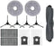 ?11pcs?Silicone Main brush + side brush + filter/dust bag/mop cloth are compatible with the Dreame S30 X30 /X30 Ultra/X30 Pro robot vacuum cleaner...