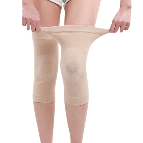 JUMISEE 1 Pair Compression Knee Sleeve for Men Women, Cotton Knee Brace Leg Support for Running Pain Management Arthritis Pain Relief Rheumatism...