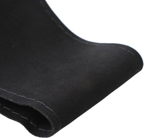 16.5 Inch Universal Suede Car Steering Wheel Cover with Needle & Thread, Skidproof Automobile Handlebar Fuzzy Material Covers Protecting Vehicle S...