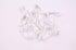 20PCS White Durable Assorted Concrete Hard Wall Photo Album Picture Hanging Kit Picture Frame Nail Hook Hanger Plastic Wall Hook Seamless Nail...