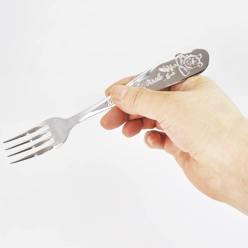 Skater FS1C-A Disney Winnie the Pooh Stainless Steel Fork for Adults Engraved...
