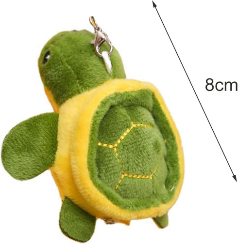 Green Turtle Stuffed Mini Sea Turtle Animal Plush Turtle Adorable Cute Stuffed Animal Party Decorations for Adults for Birthday Gift Bag Accessori...