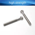 MroMax M8 x 70mm Machinery Shoulder Swing Lifting Eye Bolt, 2Pcs 304 Stainless Steel Metric Thread Lifting Eye Bolt for Home Renovation, Pipeline ...