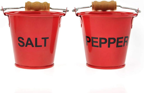 Mustard Fire Salt and Pepper Pinch Pots...