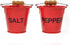 Mustard Fire Salt and Pepper Pinch Pots...