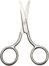 4 Inch Professional Stainless Steel Rounded Tip Nose Eyebrow Ear Dog Pet Hair Trimming Safety Scissor Shears - Grooming Cutting Scissors for Men &...
