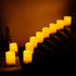 Flameless Candles, Realistic Flickering Votive Candle Tea Light Battery Operated, 200 Hours of Nonstop Working with Remote and 4/8 Hours Timer, Pa...