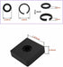 ( 12+12 Sets 1/2” & 3/8" Impact Retaining Ring Clip Friction Ring Hog Ring with O-Ring for Milwaukee Electric Pneumatic Type Impact Wrench, Includ...