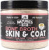 Nature's Diet Pet Bone Broth Protein Powder with Collagen, Chia Seed, Flax Seed & Omega 3 (Skin & Coat, 6 oz (60 Servings))...