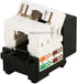 Monoprice Cat5E Punch Down Keystone Jack, Black (105370)...