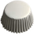 Foil Metallic Paper Muffin Cupcake Liners case Baking Cups100 pcs,Standard Size 2x1.25inch (white foil)...
