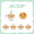 PH PandaHall 20Pcs 11.5mm Diameter Sewing Buttons Metal Button Blazer Half Round Sport Woolen Buttons Set Woolen Coat Jacket Decorative Buttons fo...