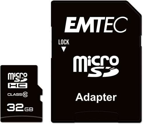 Emtec ECMSD16GHC4 Carte Mémoire SDHC Classe 4 16 Go...
