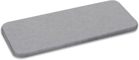 Water Absorbing Stone Tray for Sink, Diatomite Bathroom Tray Quick Dry Dish Soap Holder Kitchen Sink Organizer for Modern Home Decor - Light Grey...