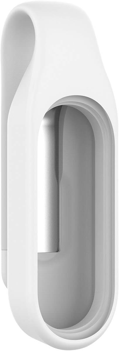 Clip for Compatible with Xiaomi MI Band 7/7 NFC/6/6 NFC/5/5 NFC Band Clip Holder Case Replacement Soft Silicone Strap Accessories for Amazfit Band...