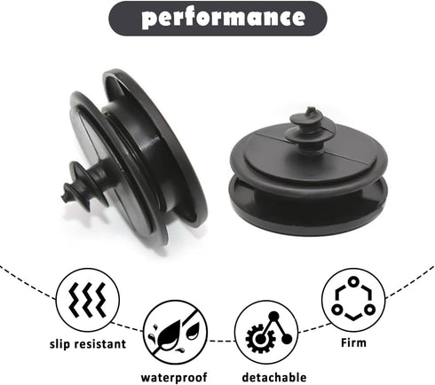 10PCS Car Floor Mat Retainers,Anti-Slip Black Nylon Car Mat Clips Holder Clamps for Fastening Car Carpet,Suitable for Car Truck SUV RV Van (10PCS)...