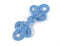 5 Pairs/Pack Chinese Knots Frog Buttons Closure Sewing Buttons Fastener for DIY Sewing (17 Light Blue)...