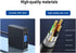 HDMI to VGA Adapter, HDMI to VGA Converter Gold-Plated Interface with Audio/Power Interface and Cable, Compatible with Computer, Laptop, Monitor, ...
