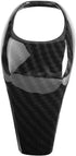 Qiilu Carbon Fiber Gear Shift Knob Cover Sticker Head Trim for X1 F48 2 Series F46 2015-2018...